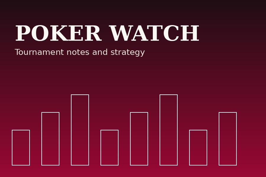 Poker tournament coverage and live series reporting